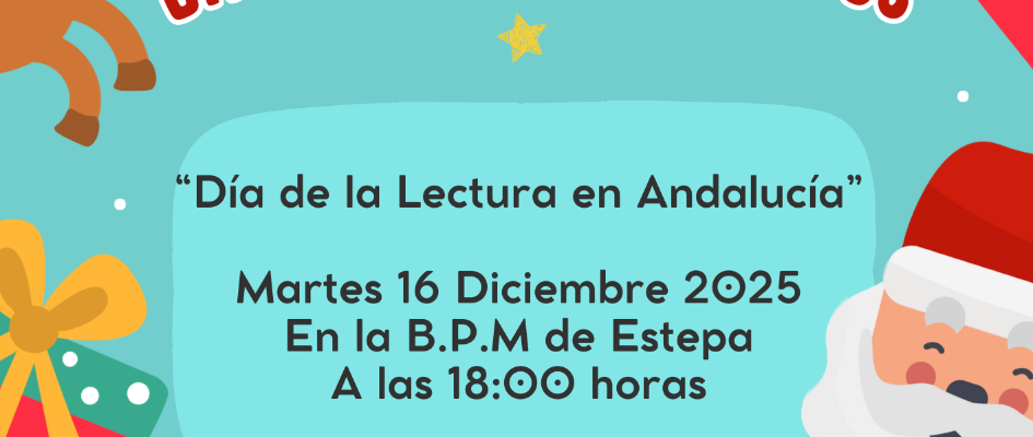 CARTEL CUENTACUENTOS DIA DE LA LECTURA EN ANDALUCIA