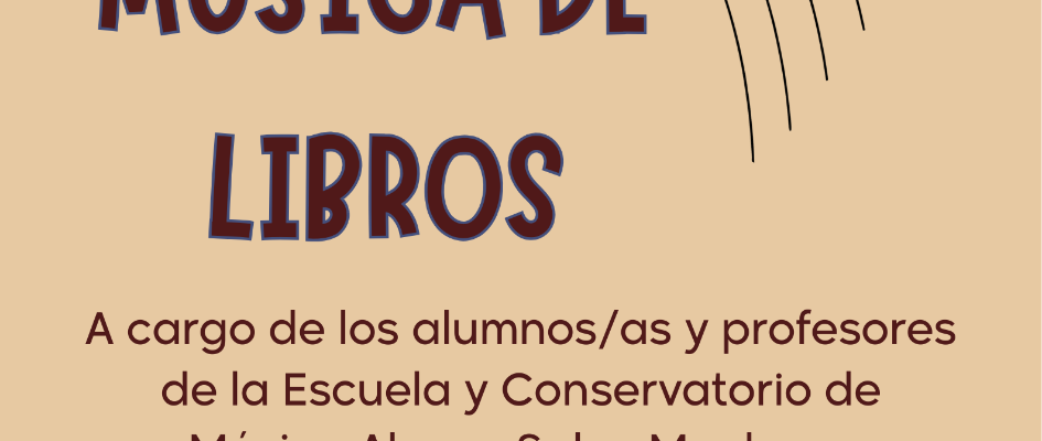 CARTEL MU¿SICA DE LIBROS